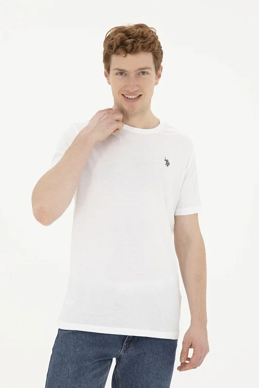 Футболка из хлопка с логотипом - G081SZ0110TS01IY024 Футболка муж. (VR013, L)