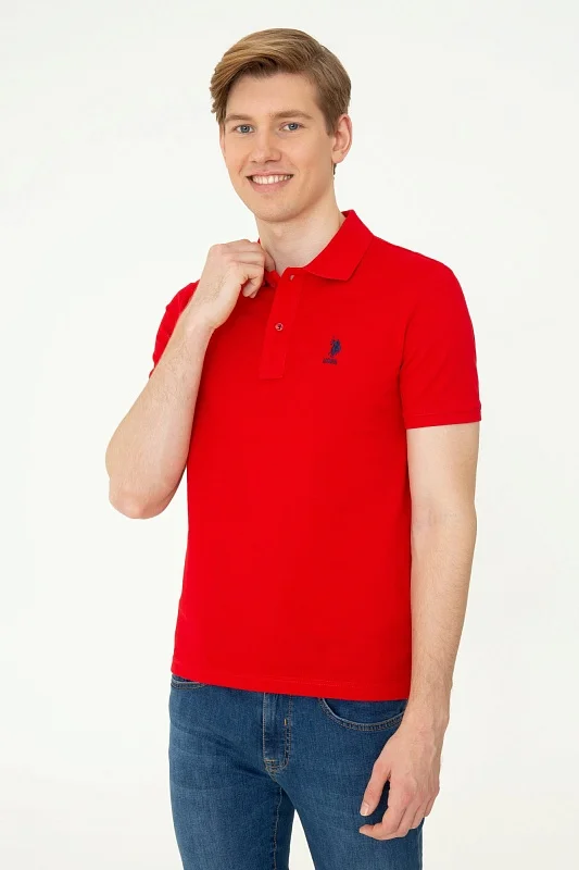 Футболка-поло из хлопка - G081SZ0110TP04IY022 Футболка муж. (VR030, 2XS)