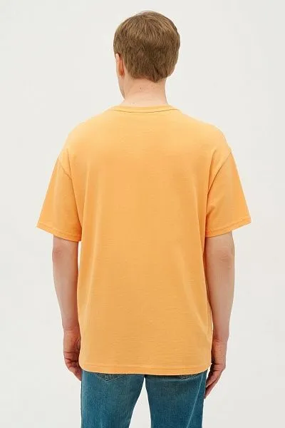 Футболка из хлопка с надписью - G081SZ0110BUSTER-R Футболка муж. (VR051, S)