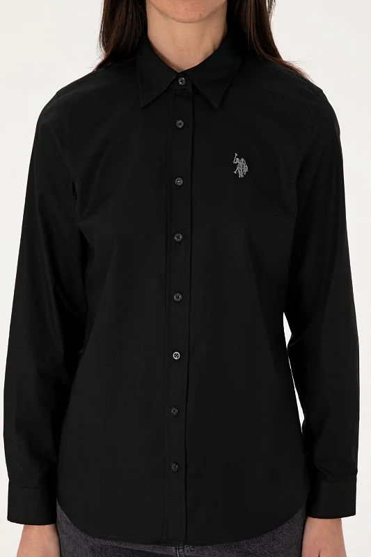 Рубашка из хлопка приталенная - G082SZ0040CRISTA024K Сорочка жен. (VR046, 42)