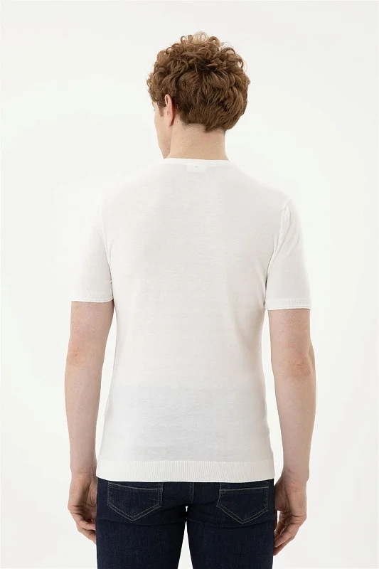 Футболка трикотажная из модала - G081SZ0TK0FORLA-IY24 Кофта муж. (VR019, XL)