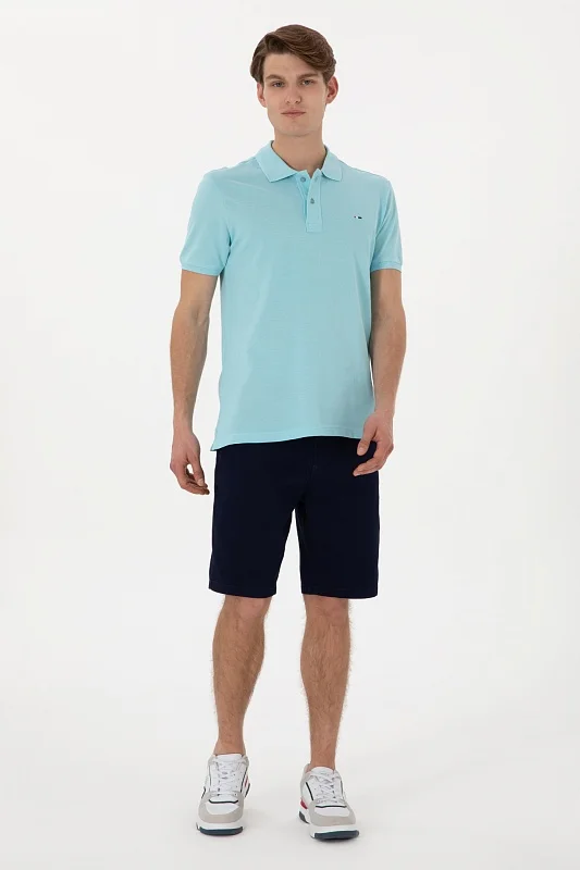 Футболка-поло из хлопка - G081SZ0110SEBAHIY025 Футболка муж. (VR007, S)