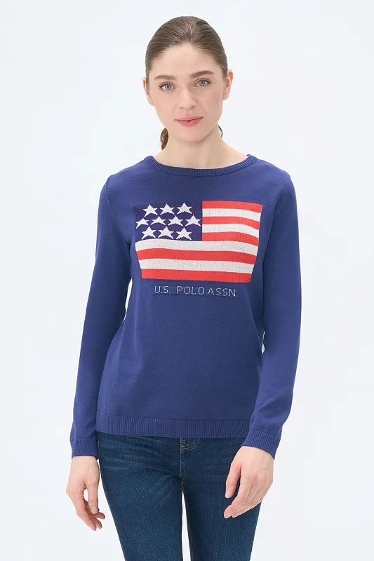 Джемпер из хлопка свободный - G082SZ0TK0REOM Кофта жен. (VR033, XS)