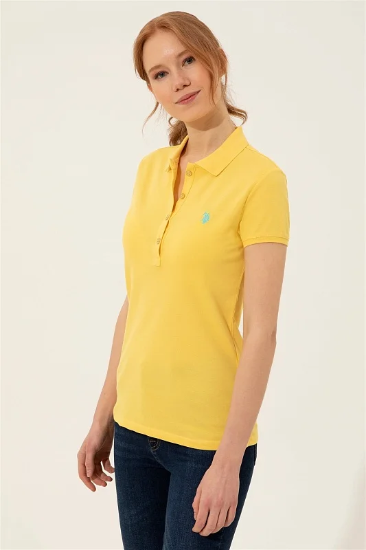 Футболка-поло из хлопка - G082SZ0110TP0122-OML Футболка жен. (VR004, XS)