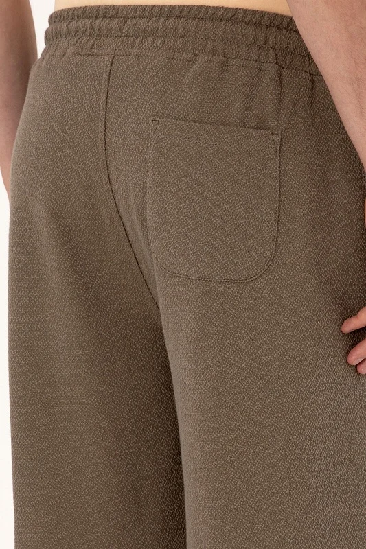 Бермуды из хлопка с кулиской - G081SZ0OS0LENFAD Брюки спорт. муж. (VR052, XS)