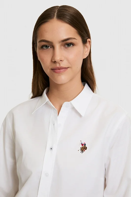 Рубашка из хлопка - G082SZ0040CRISCOLOR026Y Сорочка жен. (VR013, 34)
