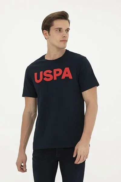 Футболка из хлопка с надписью - G081SZ0110GEARTIY024 Футболка муж. (VR100, S)
