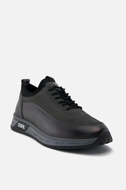 Кроссовки кожаные комбинированные - S081SZ0330K24RON Обувь муж. (VR006, 40)