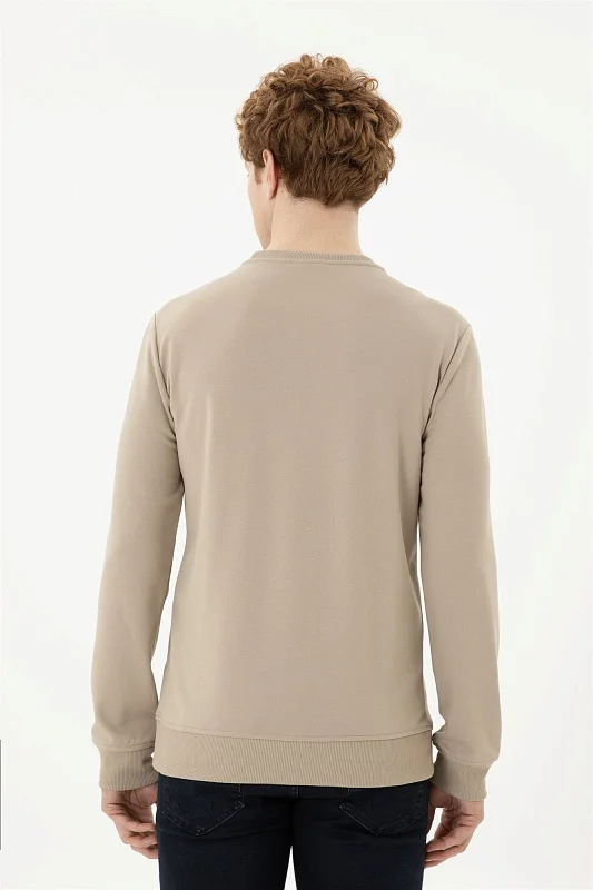 Свитшот с карманами на молнии - G081SZ0820GOUR Толстовка муж. (VR183, S)