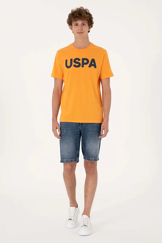 Футболка из хлопка с надписью - G081SZ0110GEARTIY025 Футболка муж. (VR051, S)