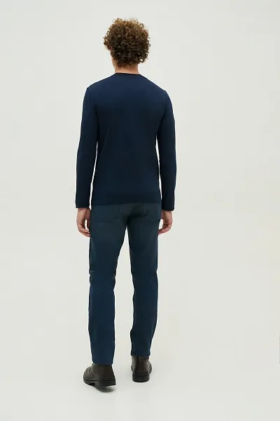 Лонгслив из хлопка - G081SZ0820BISITSK024_R Толстовка муж. (VR033, S)