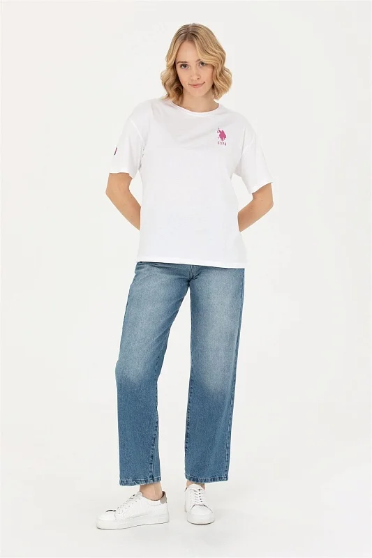Футболка из хлопка с логотипом - G082SZ0110DUSPA-IY23 Футболка жен. (VR013, 2XL)