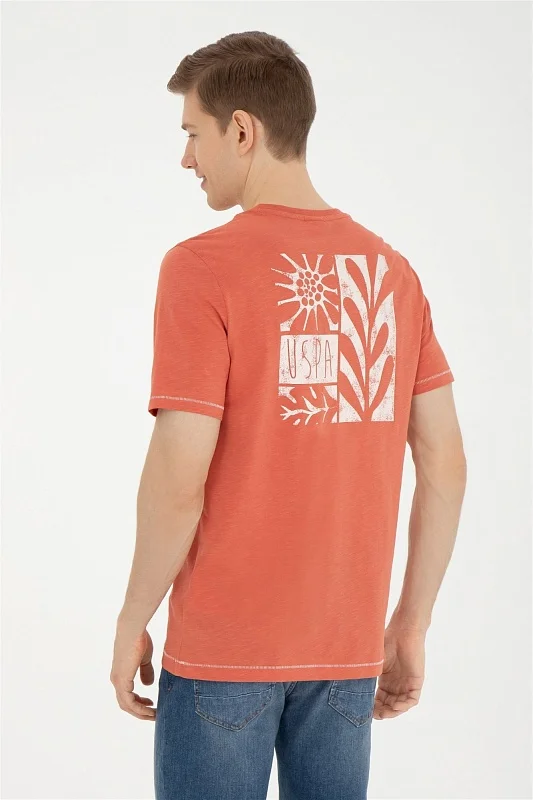 Футболка из хлопка с контрастной окантовкой - G081SZ0110HAZBA Футболка муж. (VR042, S)