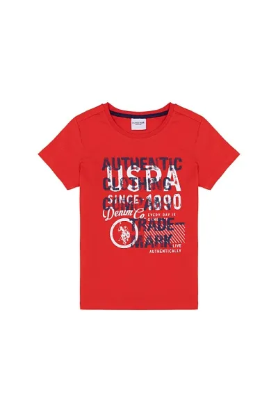 Футболка с надписью для мальчиков - G083SZ0110ANDKIDS Футболка муж. детс. (VR030, 3_4)