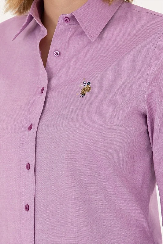 Рубашка из хлопка приталенная - G082SZ0040CRISCOLOR023K Сорочка жен. (VR203, 38)