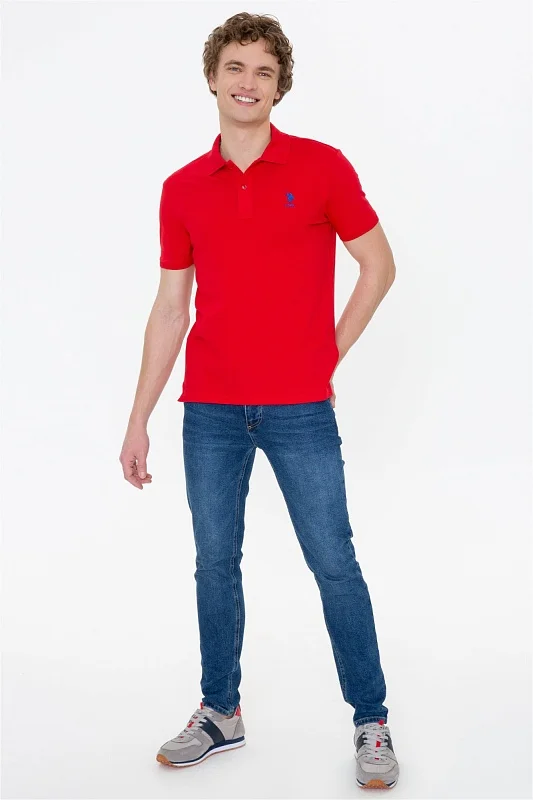 Футболка-поло из хлопка - G081SZ0110TP08IY022 Футболка муж. (VR030, S)