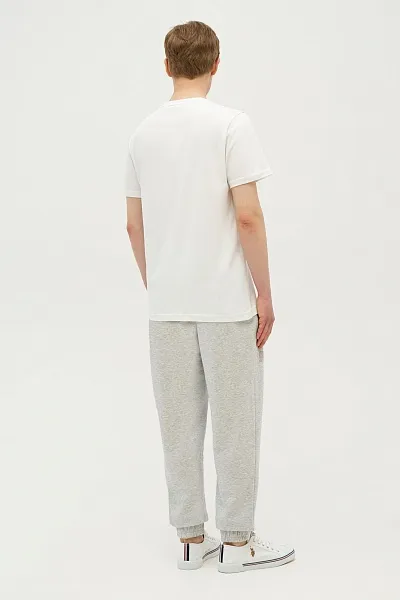 Футболка из хлопка с надписью - G081SZ0110PALI Футболка муж. (VR013, XL)