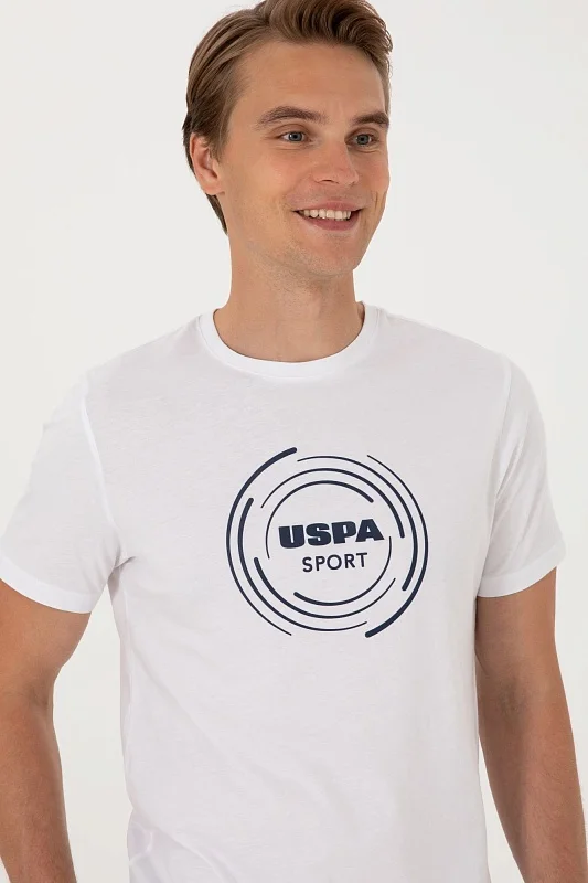 Футболка из хлопка с принтом - G081SZ0110S_UNKA Футболка муж. (VR013, XL)
