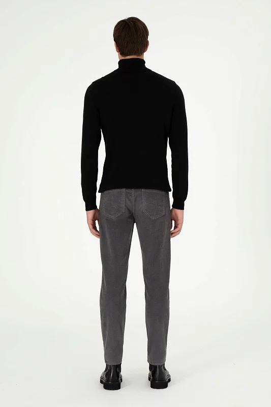 Брюки вельветовые зауженные - G081SZ0780CORDUROY24K Брюки муж. (VR006, 40, 34)