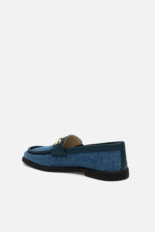 Лоферы комбинированные - S082SZ0330Y24DELAY Обувь жен. (VR018, 36)