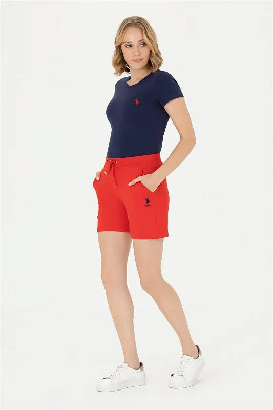 Шорты спортивные на кулиске - G082SZ0OS0DOTIH23 Брюки спорт. жен. (VR030, 2XS)