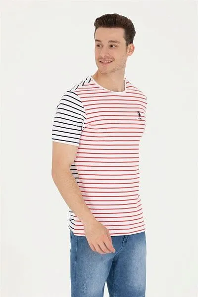 Футболка из хлопка в полоску - G081SZ0110GROS Футболка муж. (VR030, XS)