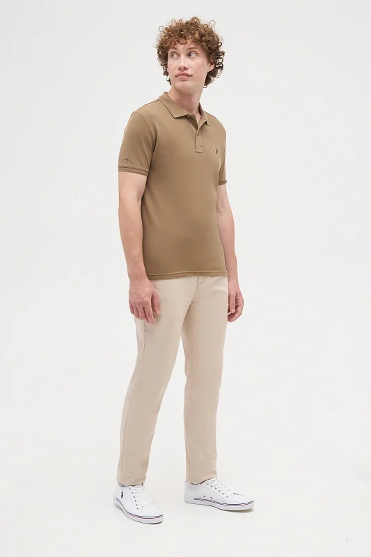 Футболка-поло из хлопка - G081SZ0110TP04SK21-R Футболка муж. (VR153, XS)