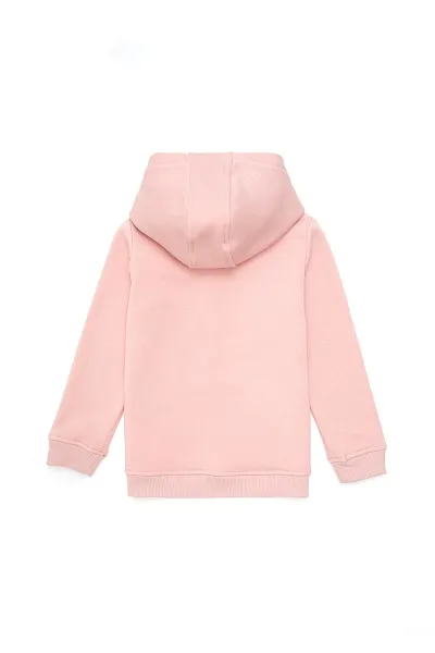 Худи с надписью из пайеток для девочек - G084SZ0820GIZMOKIDS_SK024 Толстовка жен. детс. (VR050, 3_4)
