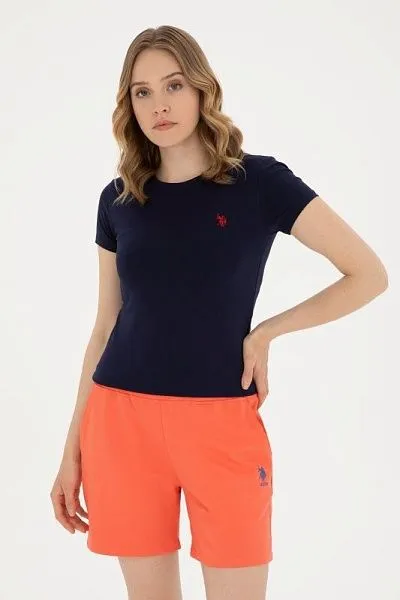 Футболка из хлопка с логотипом - G082SZ0110TO24 Футболка жен. (VR033, XS)