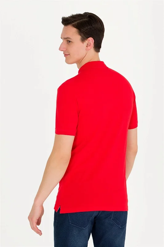 Футболка-поло из хлопка - G081SZ0110TP08IY023 Футболка муж. (VR030, S)