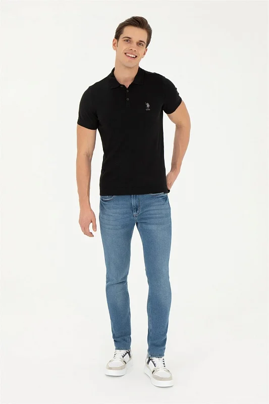 Футболка-поло трикотажная - G081SZ0TK0RAHAL-IY24 Кофта муж. (VR046, XS)