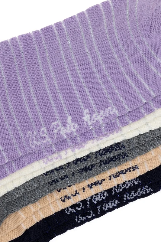 Носки хлопковые, 5 пар - A082SZ013P02OLIVIA_IY25 Носки жен. (VR034)