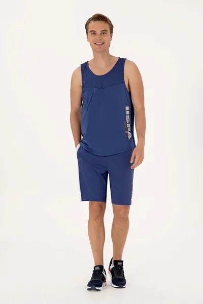 Шорты спортивные на кулиске - G081SZ0OS0PANKA Брюки спорт. муж. (VR059, XS)