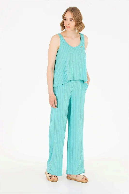 Брюки трикотажные свободные - G082SZ0OP0MATLE Брюки спорт. жен. (VR090, XL)