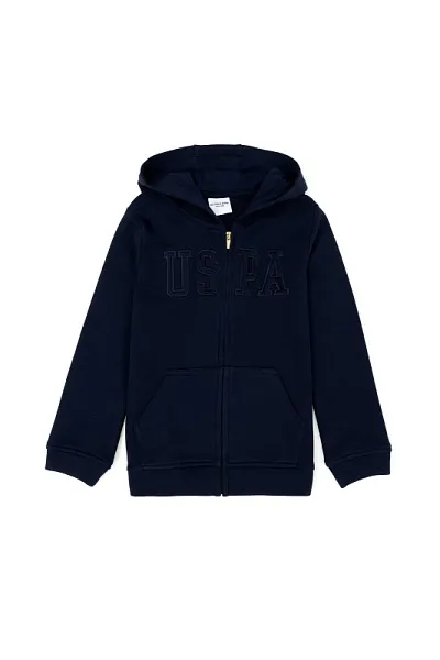 Толстовка с нашивкой для девочек - G084SZ0820RW01-SK023 Толстовка жен. детс. (VR033, 6_7)