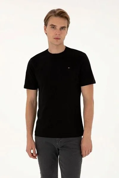 Футболка из хлопка с логотипом - G081SZ0110TS03SK025 Футболка муж. (VR046, XL)