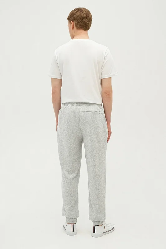 Спортивные брюки на манжетах - G081SZ0OP0NUTEL_R Брюки спорт. муж. (VR001, L)