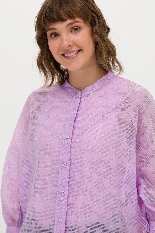 Блузка с вискозой свободная - G082SZ0040VALENA Сорочка жен. (VR211, 38)