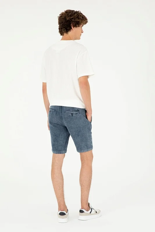 Шорты джинсовые из лиоцелла на кулиске - G081SZ0DB0EXC-TWILL Бермуда муж. (DN0022, 31)