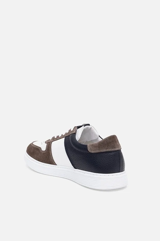 Кеды комбинированные кожаные - S081SZ0330Y24DUYAM Обувь муж. (VR013, 42)