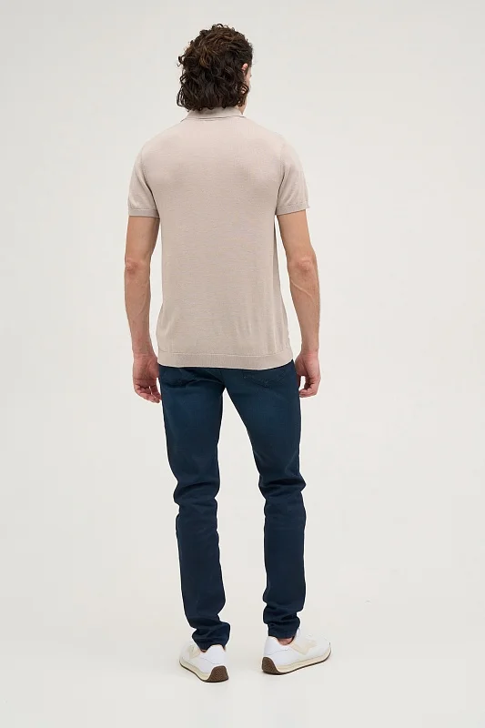 Футболка-поло трикотажная - G081SZ0TK0RAHAL-IY23-R Кофта муж. (VR049, XS)