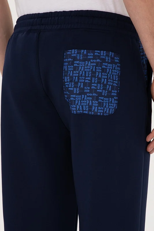Спортивные брюки на манжетах - G081SZ0OP0S_HANKAS Брюки спорт. муж. (VR033, 2XS)