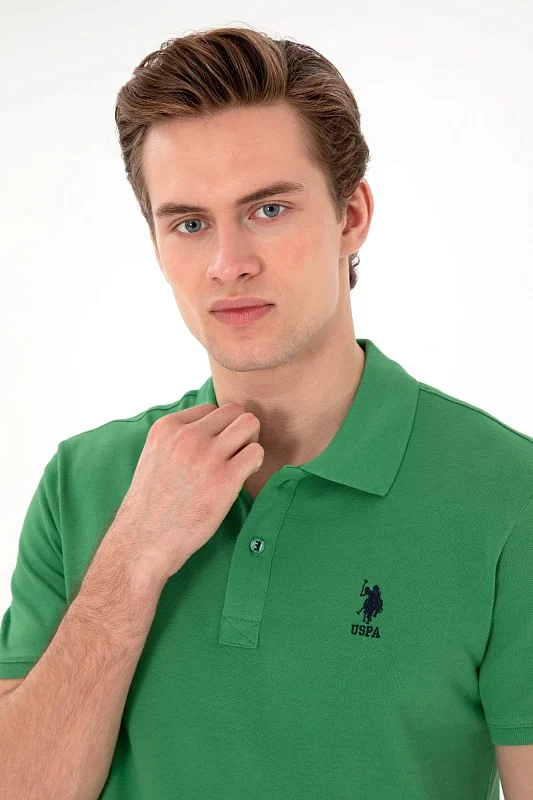 Футболка-поло из хлопка с логотипом - G081SZ0110TP04IY025 Футболка муж. (VR054, XL)