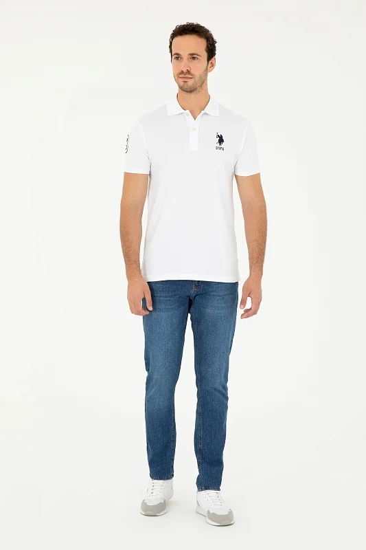 Футболка-поло из хлопка - G081SZ0110JIROIY024 Футболка муж. (VR013, 3XL)