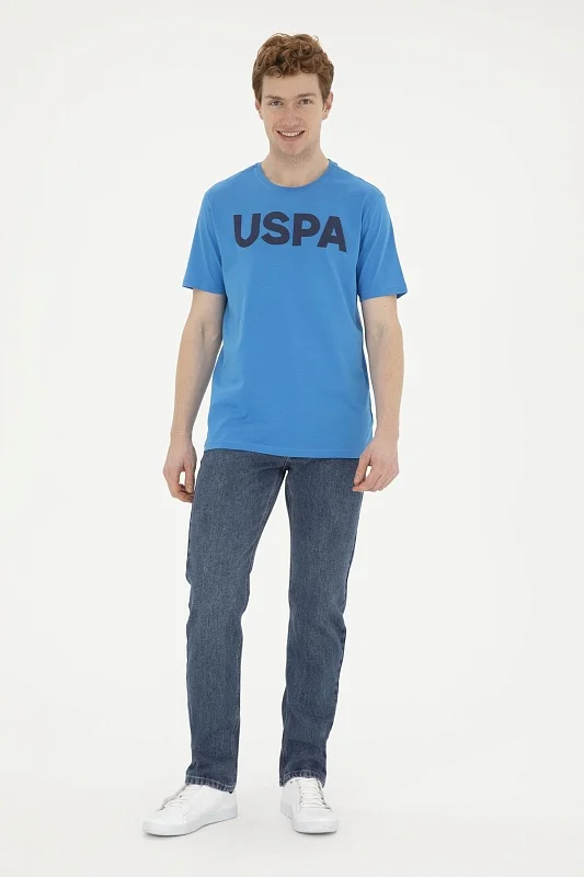 Футболка из хлопка с надписью - G081SZ0110GEARTIY024 Футболка муж. (VR045, 2XL)