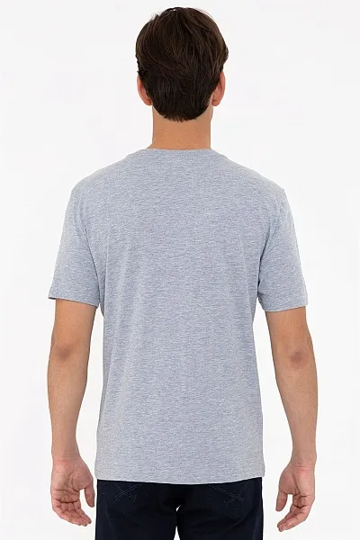 Футболка из хлопка с надписью - G081SZ0110GEARTIY021 Футболка муж. (VR086, XS)
