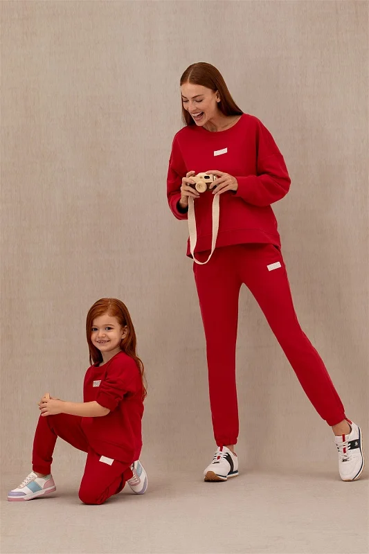 Спортивные брюки на манжетах для девочек - G084SZ0OP0CANESKIDS23K-E Брюки спорт. жен. детс. (VR030, 6_7)
