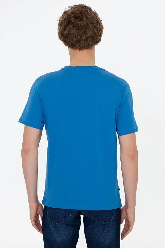 Футболка из хлопка с надписью - G081SZ0110GEARTIY022 Футболка муж. (VR102, 2XS)