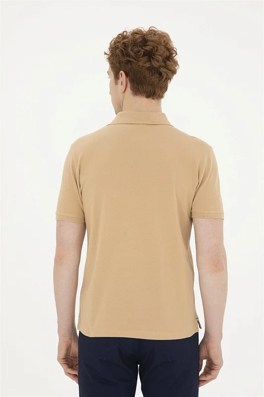 Футболка-поло базовая с логотипом - G081SZ0110TP10IY023 Футболка муж. (VR015, L)