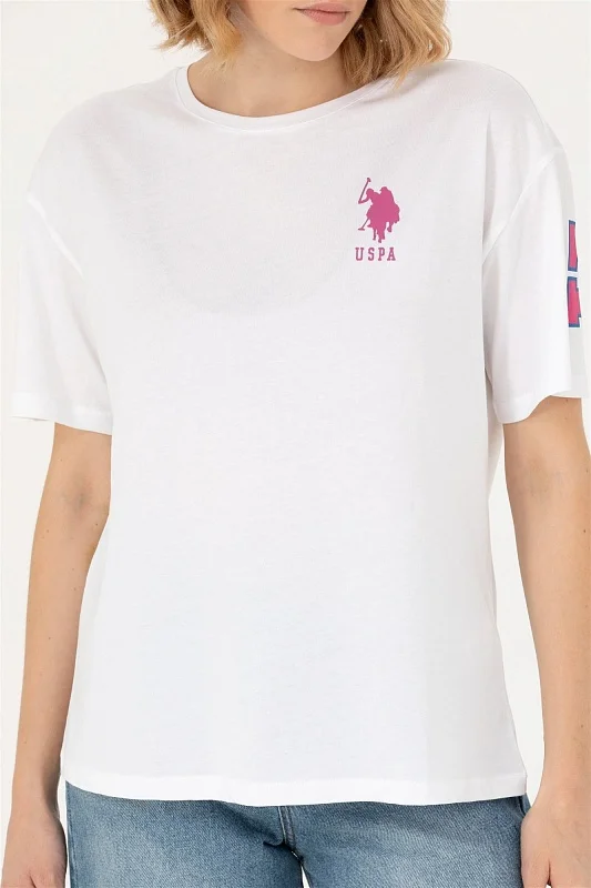 Футболка из хлопка с логотипом - G082SZ0110DUSPA-IY23 Футболка жен. (VR013, 2XL)